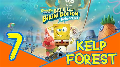 Spongebob Battle For Bikini Bottom Rehydrated Part 7 Kelp Forest YouTube