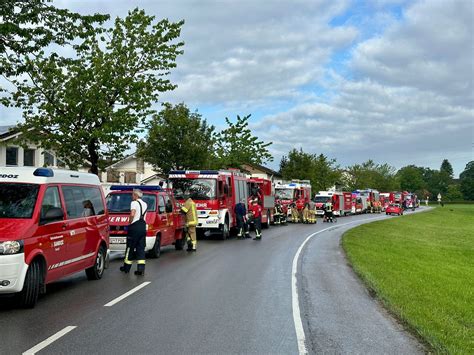 Hochwasser UPDATE Acht Feuerwehren Aus Bezirk Kufstein In Bayern Im