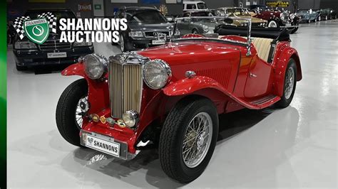 1937 MG TA Roadster 2023 Shannons Winter Timed Online Auction YouTube