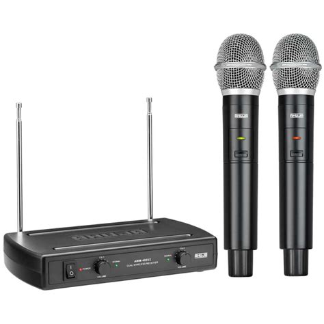 Ahuja Awm V Microphones Dual Pa Vhf Wireless Microphones