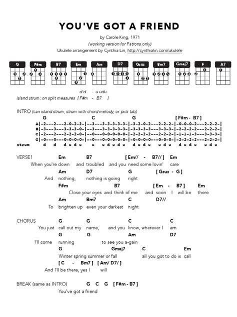 20+ You'Ve Got A Friend In Me Ukulele Chords Pdf - DamonMichat