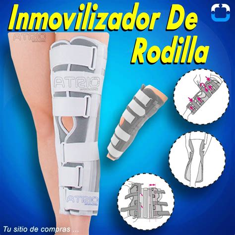 Inmovilizador De Rodilla En Tela Acolchada Atrio