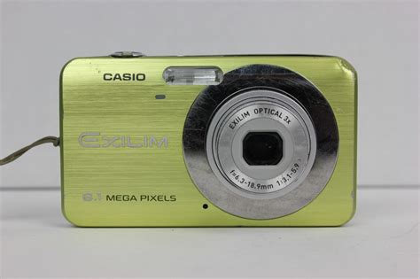 Casio Exilim 8.1MP EX-Z80A Green Digital Camera Tested Please Read | eBay