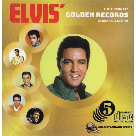 Elvis Golden Records Alternate Album Collection 5 Cd 1 Cd Bonus