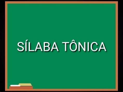 Qual A Sílaba Tônica De Animal