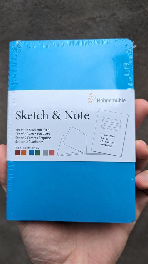 Hahnemuhle Sketch And Note A6 Set Of 2 Sketchbooks £350