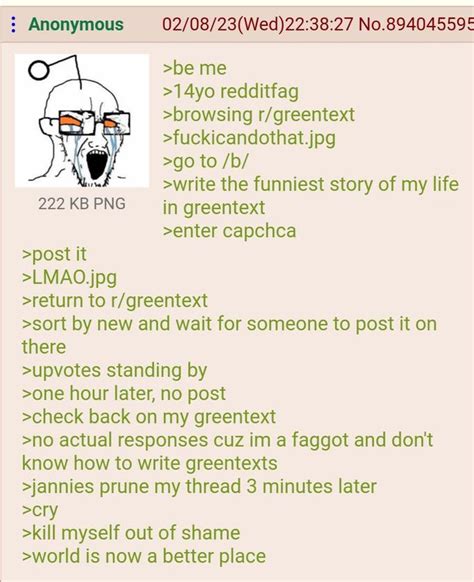 Anon Fails To Be Funny R Greentext Greentext Stories Know Your Meme