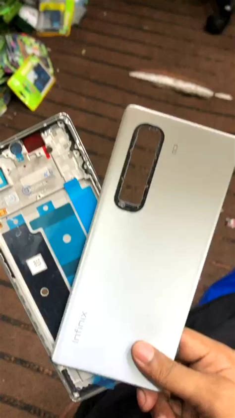 Infinix Hot Pro Plus Body Back Plate With Frame Complete Housing Replacement Parts For
