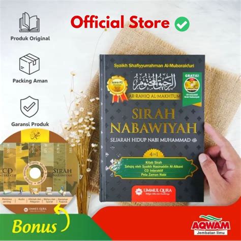 Jual Original Buku Sirah Nabawiyah Nabawiyyah Sejarah Hidup Nabi