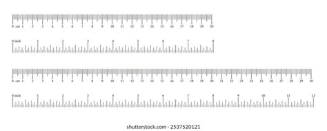 inches measurement royalty  images stock
