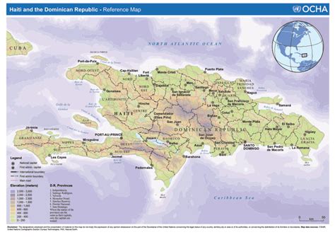 haiti   dominican republic reference map    ocha