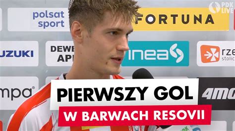 Radosław Kanach po meczu Resovia Lechia Gdańsk YouTube