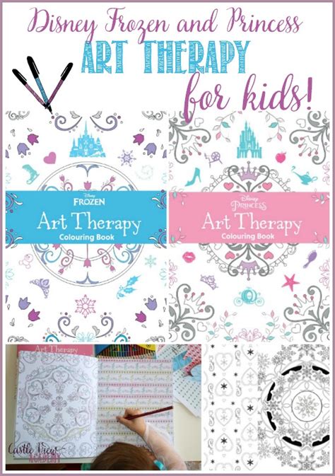 Disney Art Therapy Books For Kids | Castle View Academy