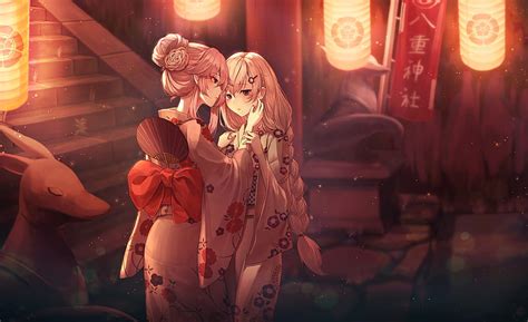 Amor Lesbiana Lgtb Yuri Fondo De Pantalla Hd Smartresize