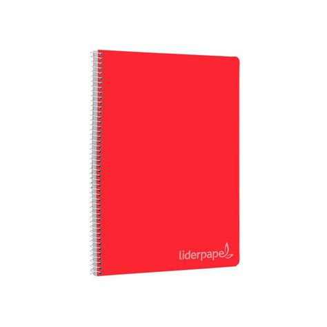 Cuaderno Espiral Liderpapel Tapa Extradura Tama O Folio Hojas