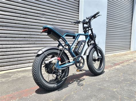 KM7 Brand new e-bike 750w 48v 20ah, top speed 28 mph. Full suspension ...