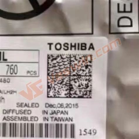 THGBMBG5D1KBAIL TOSHIBA Processors / Microcontrollers - Veswin Electronics