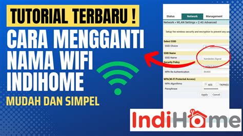 Cara Mengganti Nama Wifi Indihome Terbaru Kendedes Komputer