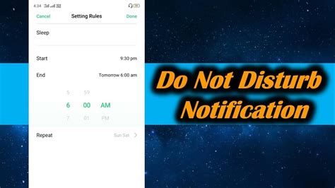 Turn On Do Not Disturb Notification In Realme YouTube