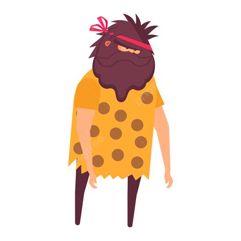 Angry Caveman Transparent Png Stickpng