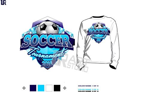 Soccer tshirt vector design and background