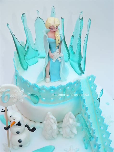 Millye finomságai: Jégvarázs torták / Frozen cakes