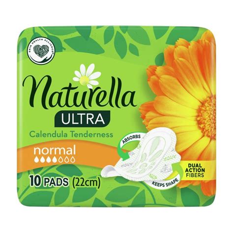 Naturella Calendula Tenderness Ultra Normal Podpaski Ze Skrzyde Kami