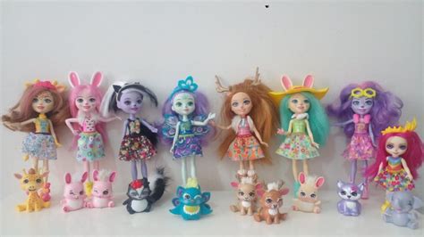 Enjoyable games with my Enchantimals dolls 🤩 - YouTube