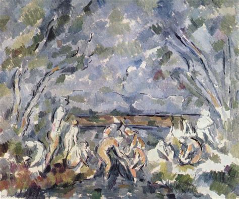 Reproduções De Pinturas banhistas 1904 por Paul Cezanne 1839 1906