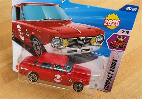 Hot Wheels 2025 ALFA ROMEO GIULIA TI SUPER NEU 2025