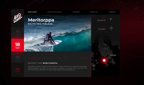 Mad Wave Surfing on Behance