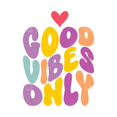 Good Vibes Only Vintage Poster Hippie Banner Motivational Quote