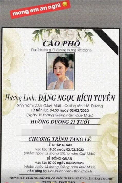 Hé lộ nguyên nhân hot Tiktoker Bích Tuyền đột ngột qua đời ở tuổi 20 AsiagenZ