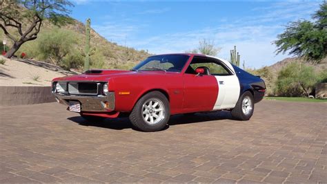 Red White And Blue Amc Muscle Car Collection Barn Finds