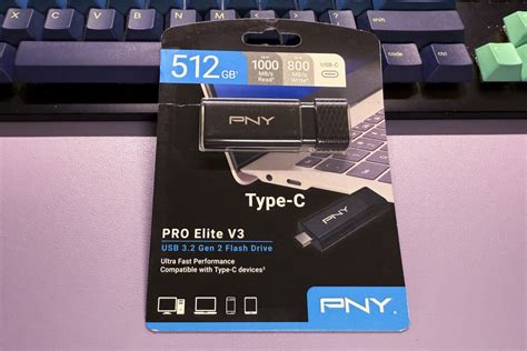 PNY PRO Elite V3 Type-C USB 3.2 Gen 2 Flash Drive REVIEW - MacSources