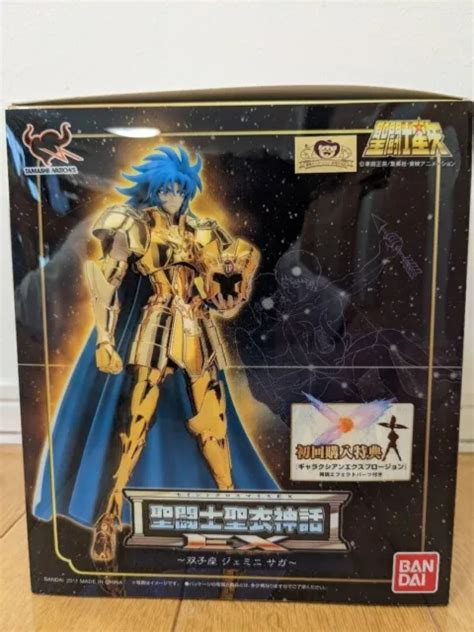 FIGURINE SAINT SEIYA Saint Cloth Myth EX Gemini Saga Bandai Du Japon