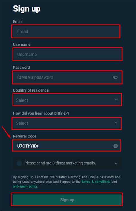 Bitfinex Referral Code U7OThYIDt Claim Sign Up Bonus 2023