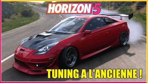 Forza Horizon 5 JACKY TUNING à L ANCIENNE Toyota Celica SS i YouTube