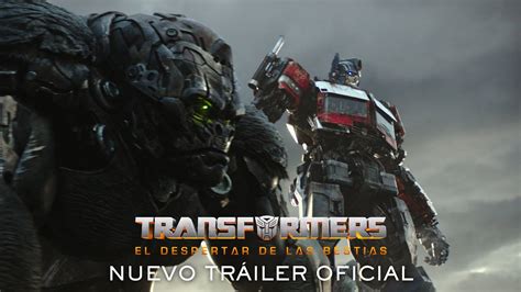 TRANSFORMERS EL DESPERTAR DE LAS BESTIAS Nuevo Tráiler Oficial