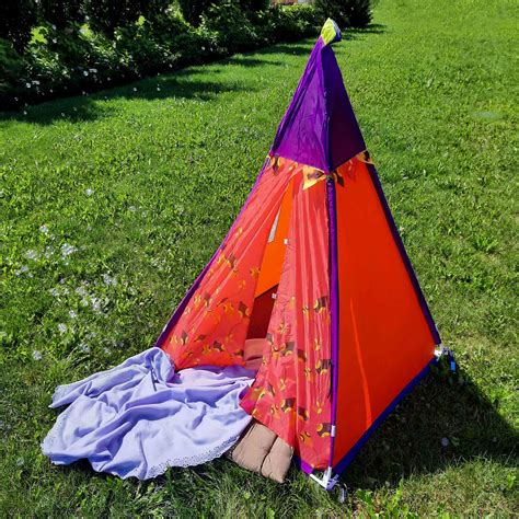 DUŻY NAMIOT TEEPEE DLA DZIECI STABILNY DOMEK HIT Tobbi Toys Sklep