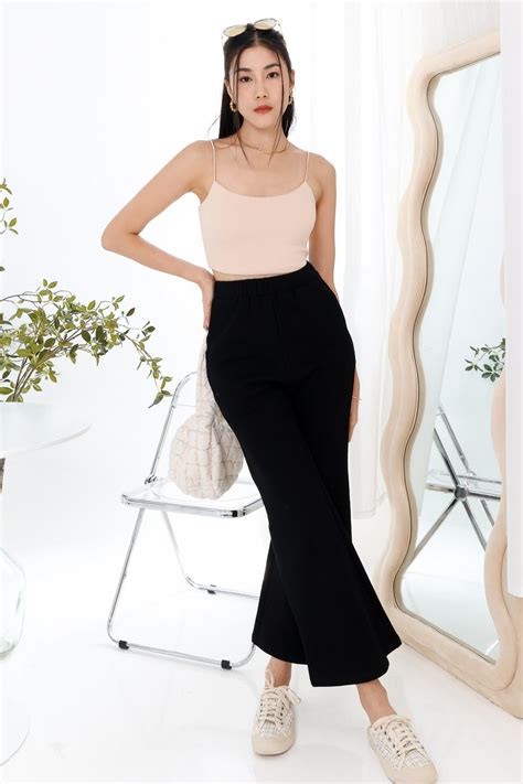 DEFECT Parisa Padded Low Back Top in Nude In L The Style Soirée