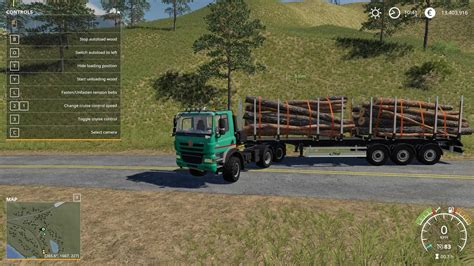 Timber Runner Wide With Autoload Wood V 1 2 FS19 Mod FS19 Net