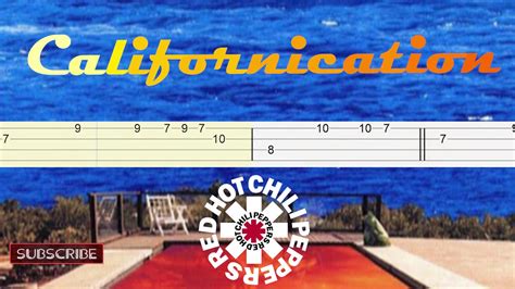 Red Hot Chili Peppers Californication Bass Tabs Youtube