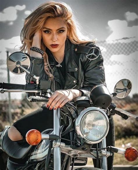 Pin By Custom Bike Stringer On Moto And Model Biker Photoshoot