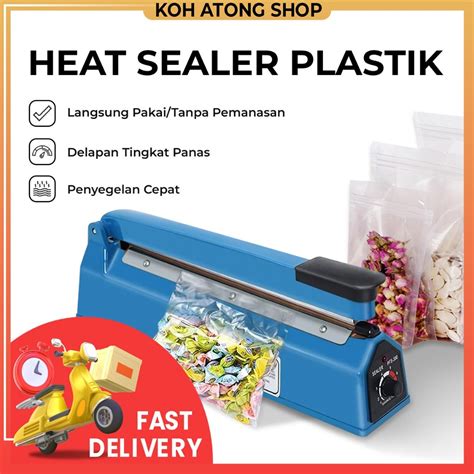 Jual Alat Press Perekat Plastik Impulse Sealer Cm Dan Cm Vacuum