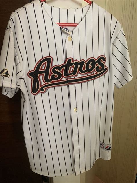 Authentic Houston Astros Baseball Jersey Mens Fashion Tops And Sets