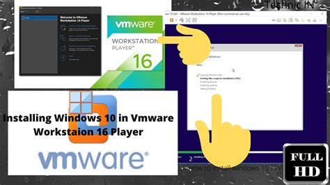 How to Install windows 10 In Vmware Workstation 16 Player (Virtual ...