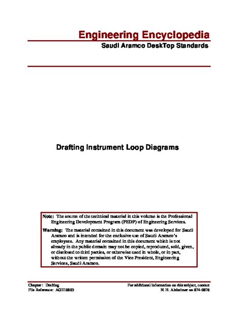 Instrument Loop Diagram Pdfcoffeecom