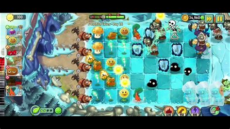 Pvz 2 Frostbite Caves Day 26 Youtube