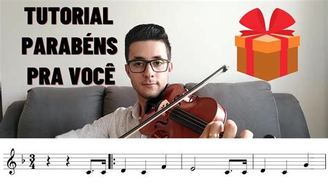 COMO TOCAR PARABÉNS PRA VOCÊ NO VIOLINO YouTube